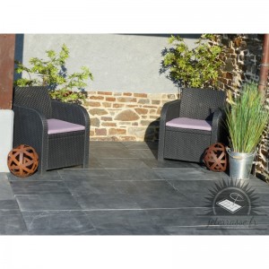 TERRASSE ARDOISE 100x100 - 1 dalle