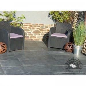 TERRASSE ARDOISE 100x100 - 1 dalle